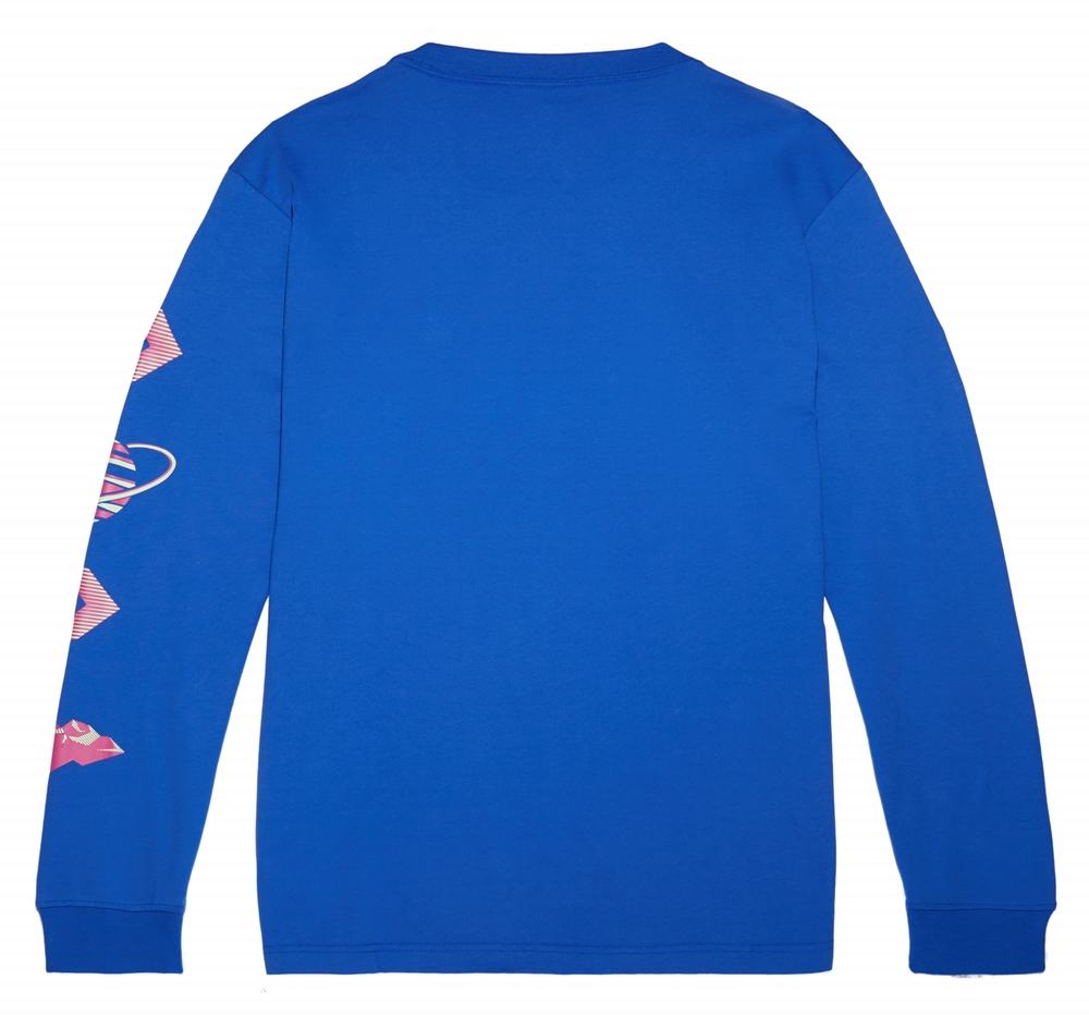 Camiseta Converse Planet Homem Azul Marinho 672850PJM